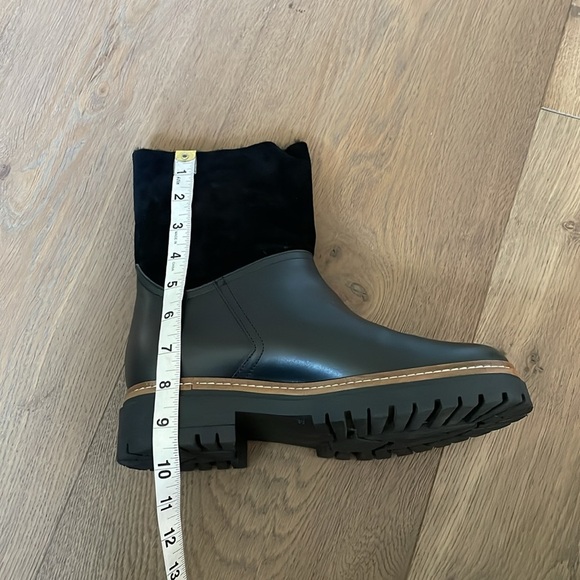 Fabianelli made in Italy Winter Boots Shearling Leather Black Sz 38 EU 7.5-8 US - Picture 15 of 15